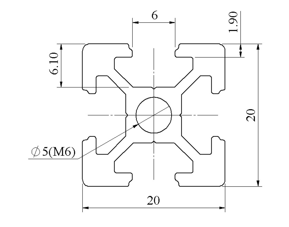 what-is-20x20-aluminum-profile-characteristics-and-quotation