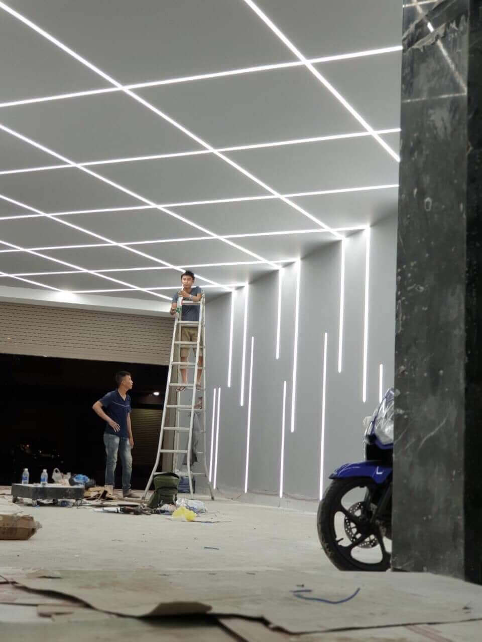 The most accurate method for installing aluminum profile LED lights