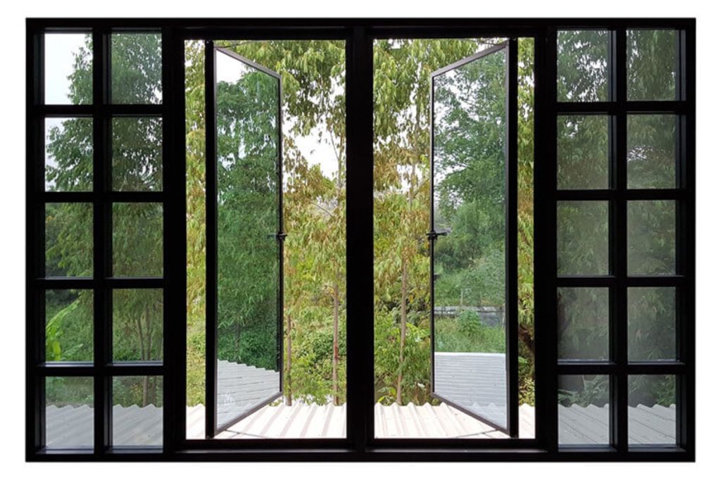 aluminum window frame