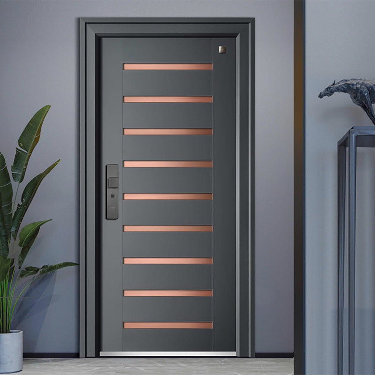 aluminum door